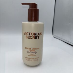 Victoria's Secret Spiced Vanilla Creme Feel Toasty Body Lotion Shea 10 fl oz NEW